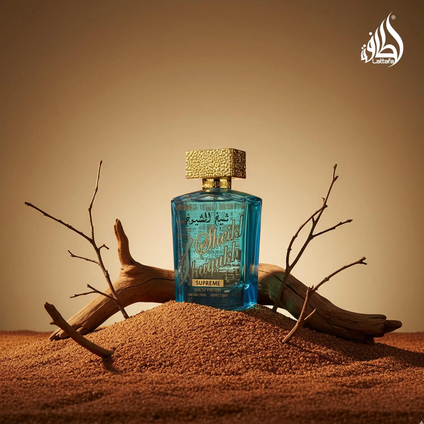 Lattafa Sheikh Al Shuyukh Supreme – Spicy, Sweet, Woody, Amber – Eau de Parfum Spray Long-Lasting Fragrance for Unisex, 3.4 Ounce / 100 ml