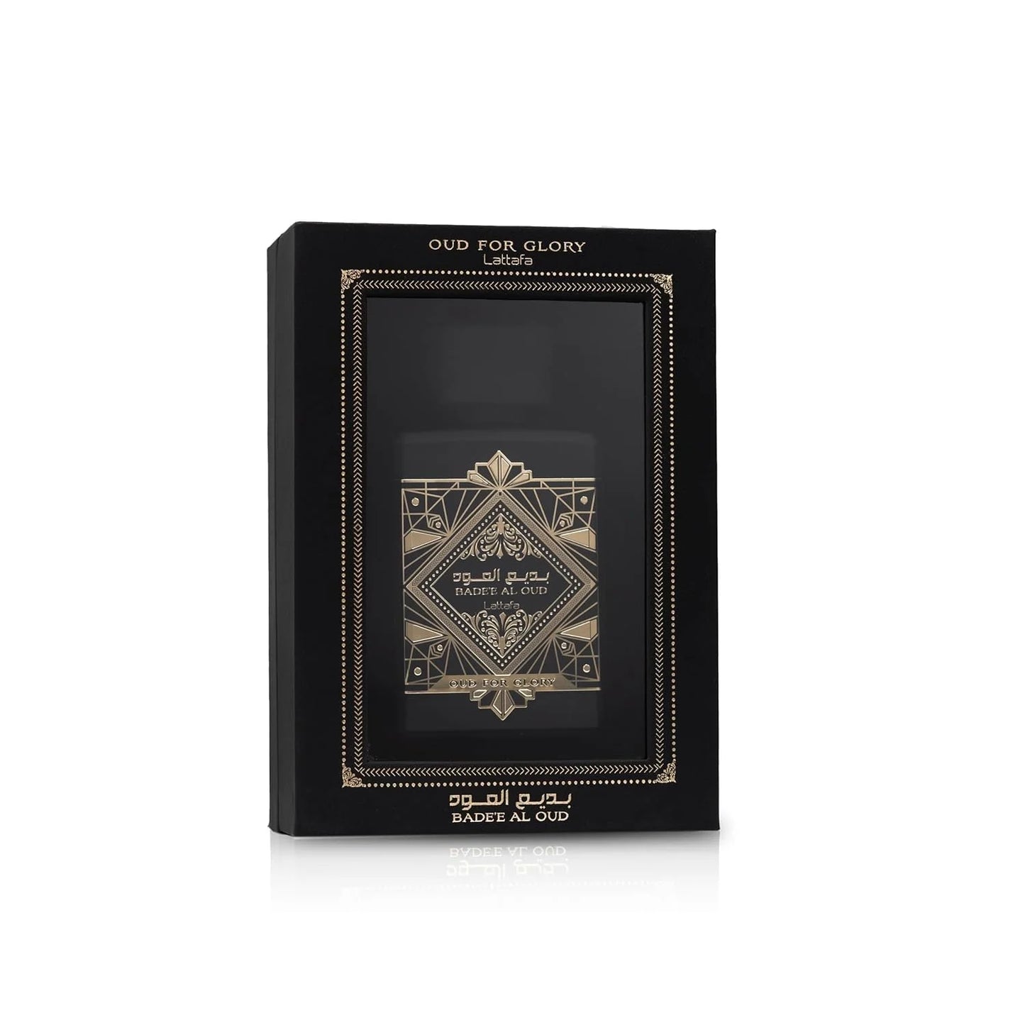 Lattafa Perfumes Bade'e Al Oud, Oud for Glory for Unisex Eau de Parfum Spray, 3.4 Ounce