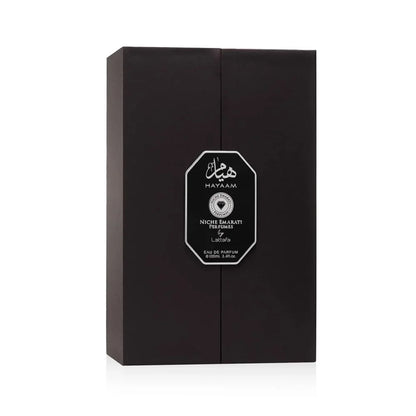 Lattafa Niche Emarati Hayaam – Marine, Citrus, Floral, Woody – Eau de Parfum Long-Lasting Fragrance for Everyone, 3.4 Ounce / 100 ml