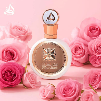Lattafa Fakhar - Floral, Fruity Fresh, Sweet - Eau de Parfum Long-Lasting Fragrance for Women, 3.40 Ounce / 100 ml