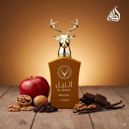 Lattafa Al Noble Wazeer Eau De Parfum Spray 3.4 Ounce (Unisex)