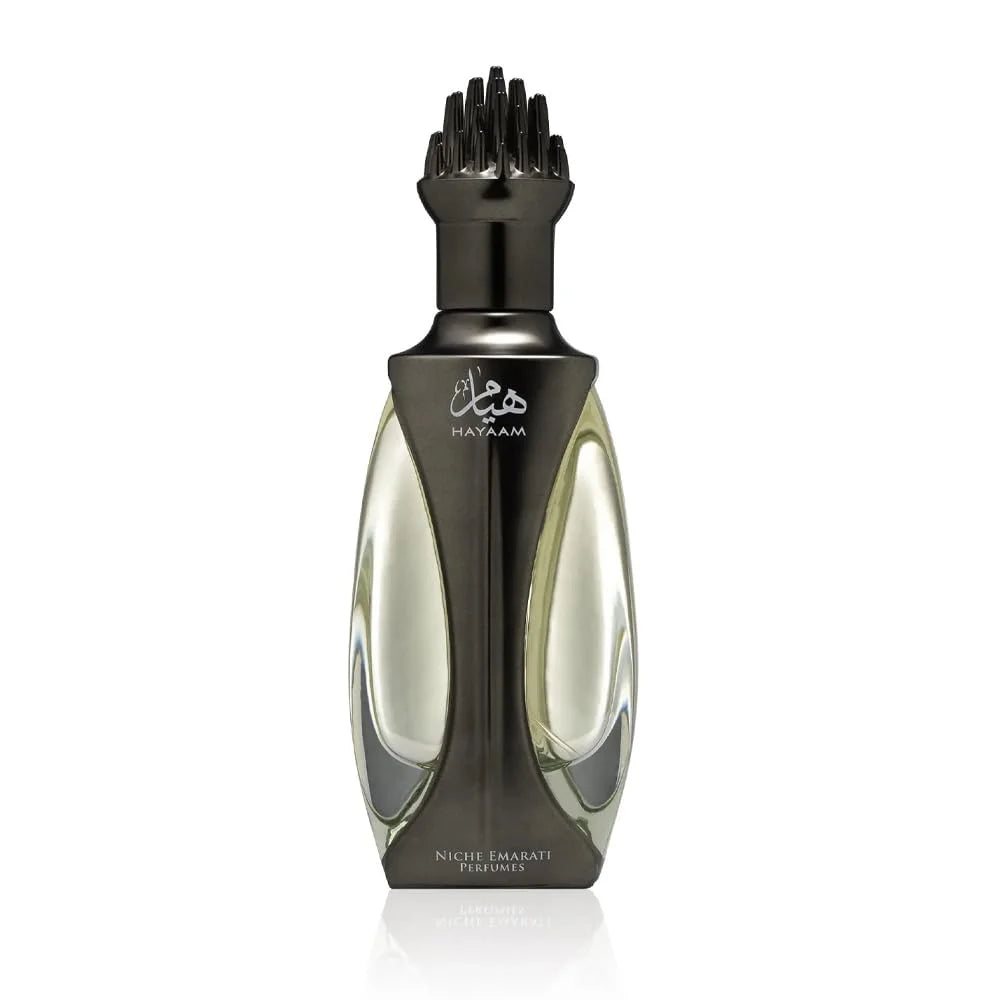 Lattafa Niche Emarati Hayaam – Marine, Citrus, Floral, Woody – Eau de Parfum Long-Lasting Fragrance for Everyone, 3.4 Ounce / 100 ml