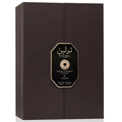 Lattafa Niche Emarati Toleen – Fruity, Floral, Amber, Musky – Eau de Parfum for Everyone, 2.7 Ounce / 80 ml