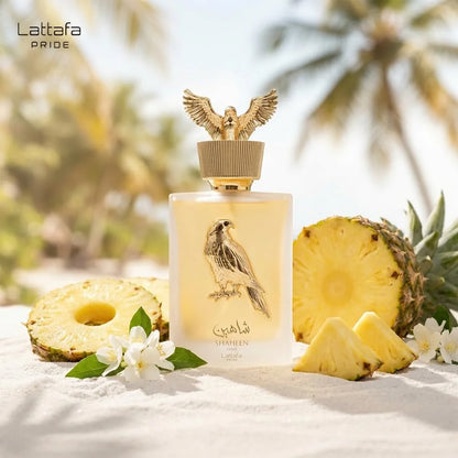 Lattafa Perfumes Shaheen Gold for Unisex Eau de Parfum Spray, 3.4 Ounce