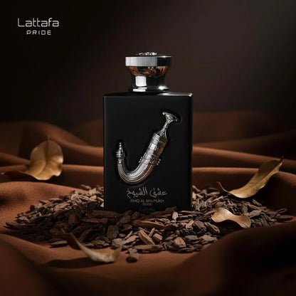 Lattafa Perfumes Ishq Al Shuyukh Silver for Unisex Eau de Parfum Spray, 3.4 Ounce