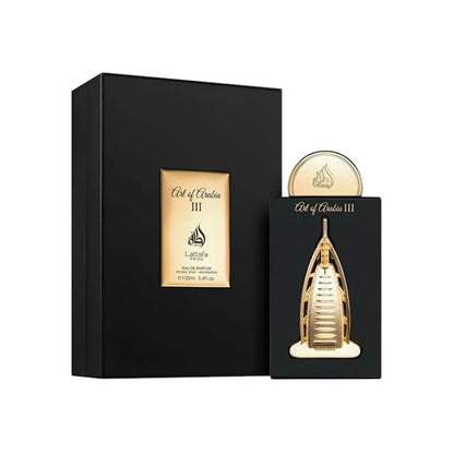 Lattafa Pride Art Of Arabia III Eau de Parfum Spray for Unisex, 3.4 Ounce