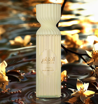 Lattafa Angham – Citrus, Spicy, Gourmand, Musky – Perfume Mist for Unisex, 8.45 Ounce / 250 ml