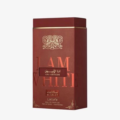 Lattafa Ana Abiyedh Scarlet – Fruity, Floral, Spicy, Sweet – Eau de Parfum Spray Long-Lasting Fragrance for Unisex, 2.0 Ounce / 60 ml