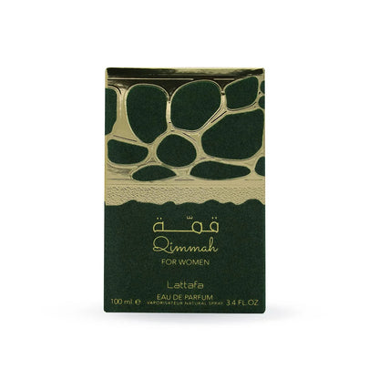 Lattafa Qimmah for Women Eau de Parfum Spray, 3.4 Ounce / 100 ml
