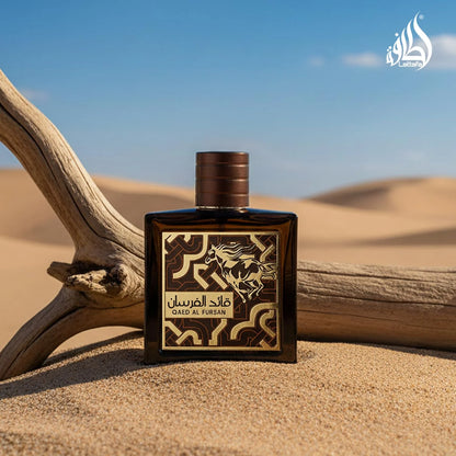 Lattafa Qaed Al Fursan Untamed - Sweet, Warm & Spicy, Amber, Aromatic - Eau De Parfum Long-Lasting Fragrance for Unisex, 3.04 Ounce / 90ml