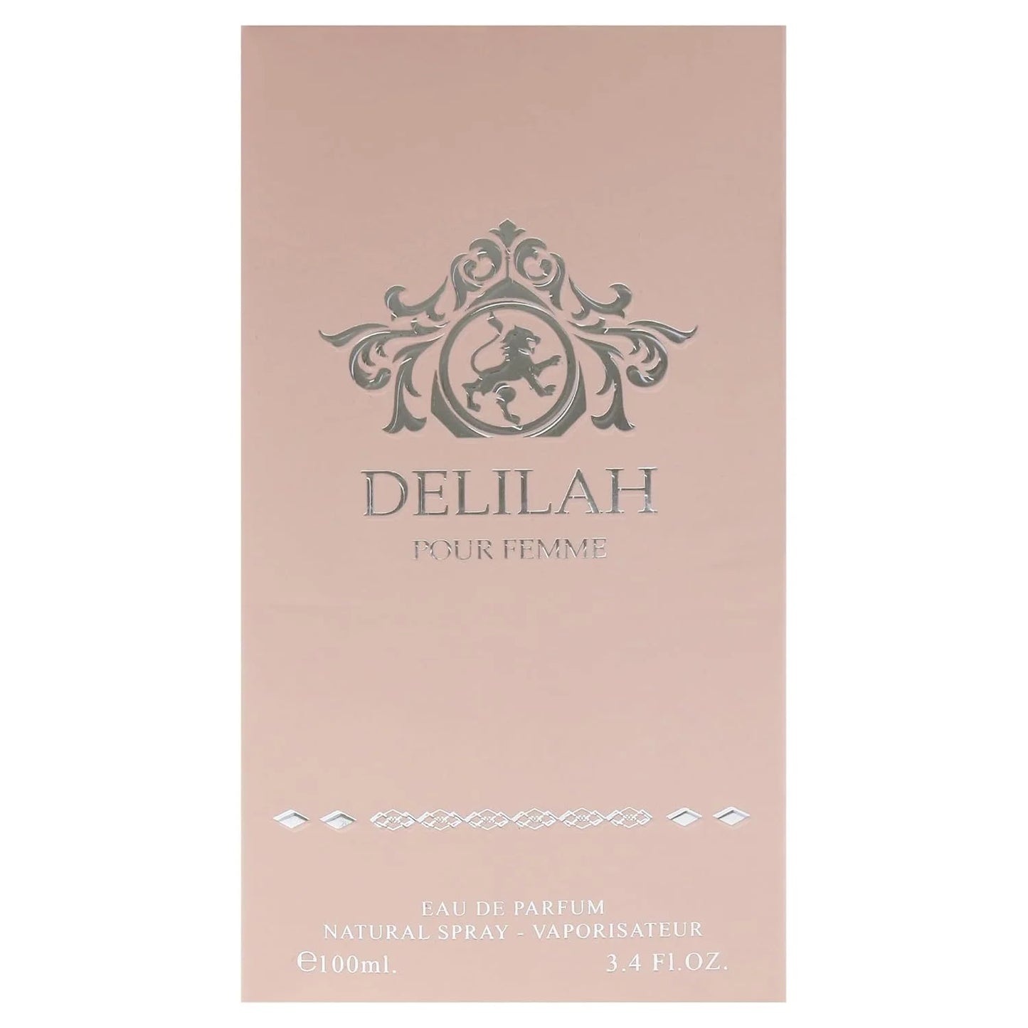 Lattafa Maison Alhambra Delilah Pour Femme Eau de Parfum Spray for Women, 3.4 Ounce / 100 Ml