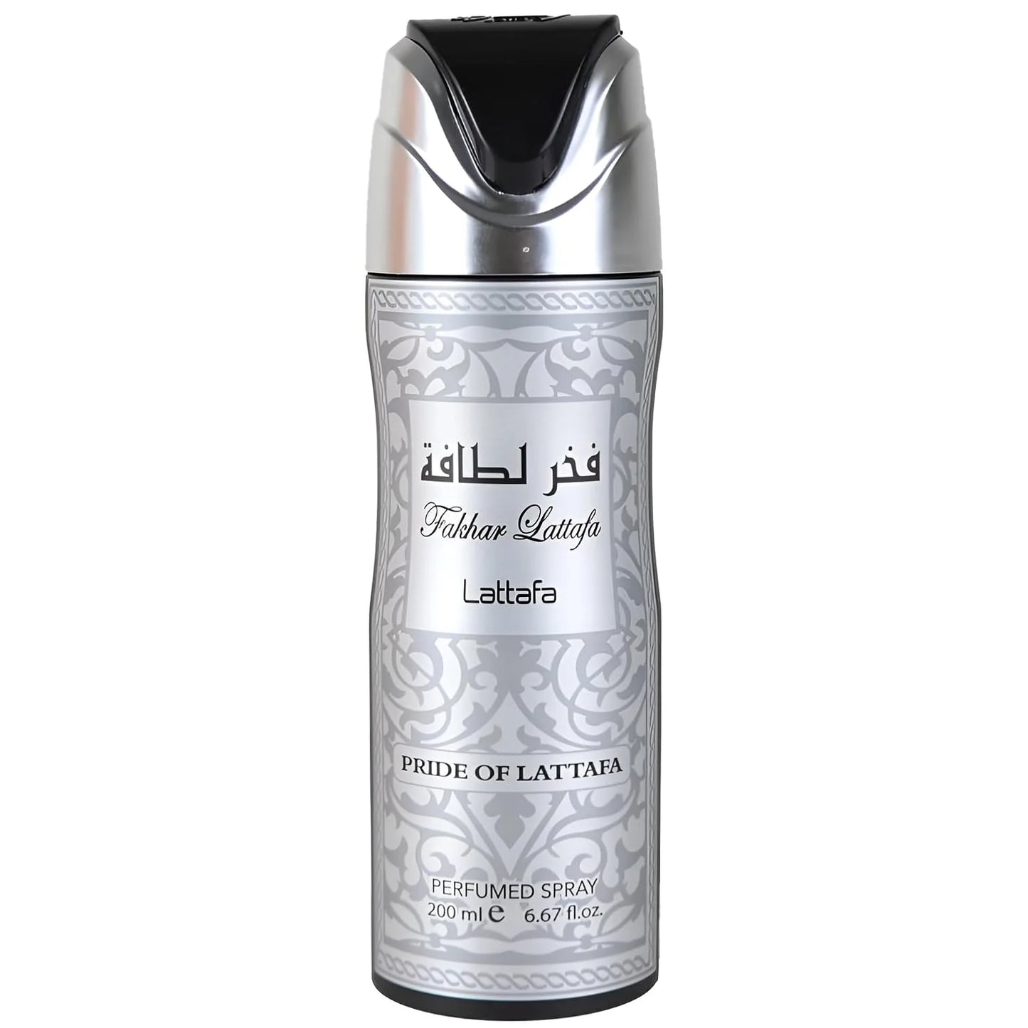 Lattafa Fakhar for Men - Fresh, Marine, Woody, Earthy - Perfumed Deodorant Spray, 6.67 Ounce / 200 ml