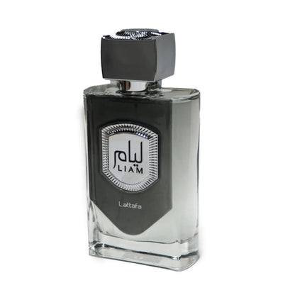 Lattafa Liam Grey for Unisex Eau de Parfum Spray, 3.4 Ounce / 100 ml