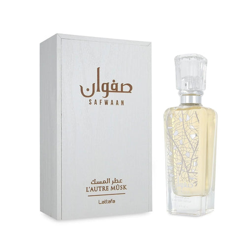 Lattafa Safwaan L'Autre Musk Eau de Parfum Spray for Unisex, 3.4 Ounce