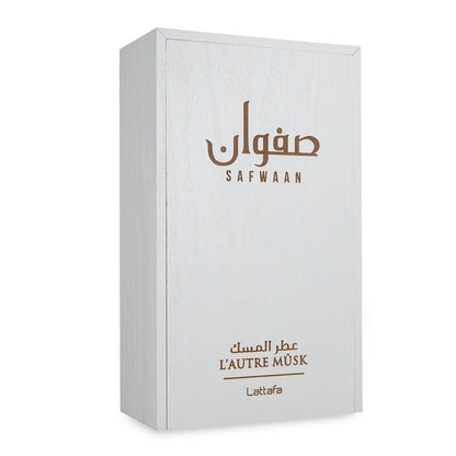 Lattafa Safwaan L'Autre Musk Eau de Parfum Spray for Unisex, 3.4 Ounce