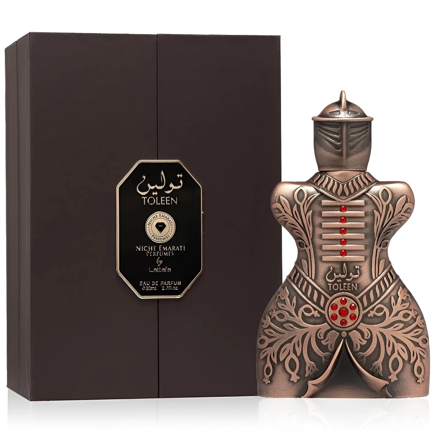 Lattafa Niche Emarati Toleen – Fruity, Floral, Amber, Musky – Eau de Parfum for Everyone, 2.7 Ounce / 80 ml