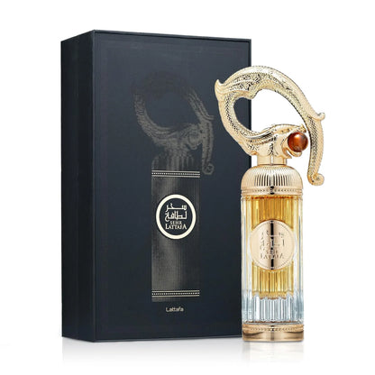 Lattafa Sehr Eau de Parfum Spray for Unisex, 3.4 Ounce