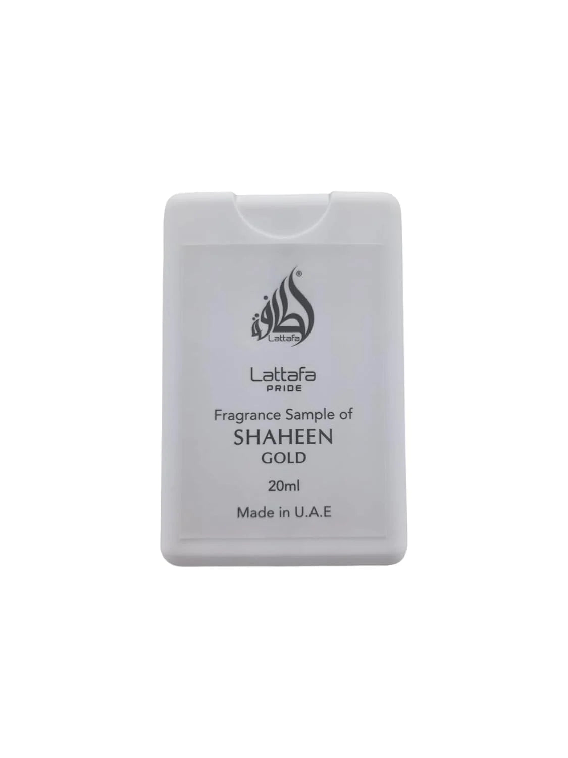 Lattafa Shaheen Gold Eau De Parfum Spray Trial Size, 20ml/0.67oz (Unisex)