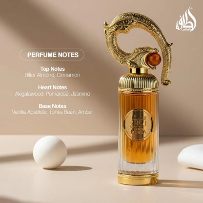 Lattafa Sehr Eau de Parfum Spray for Unisex, 3.4 Ounce