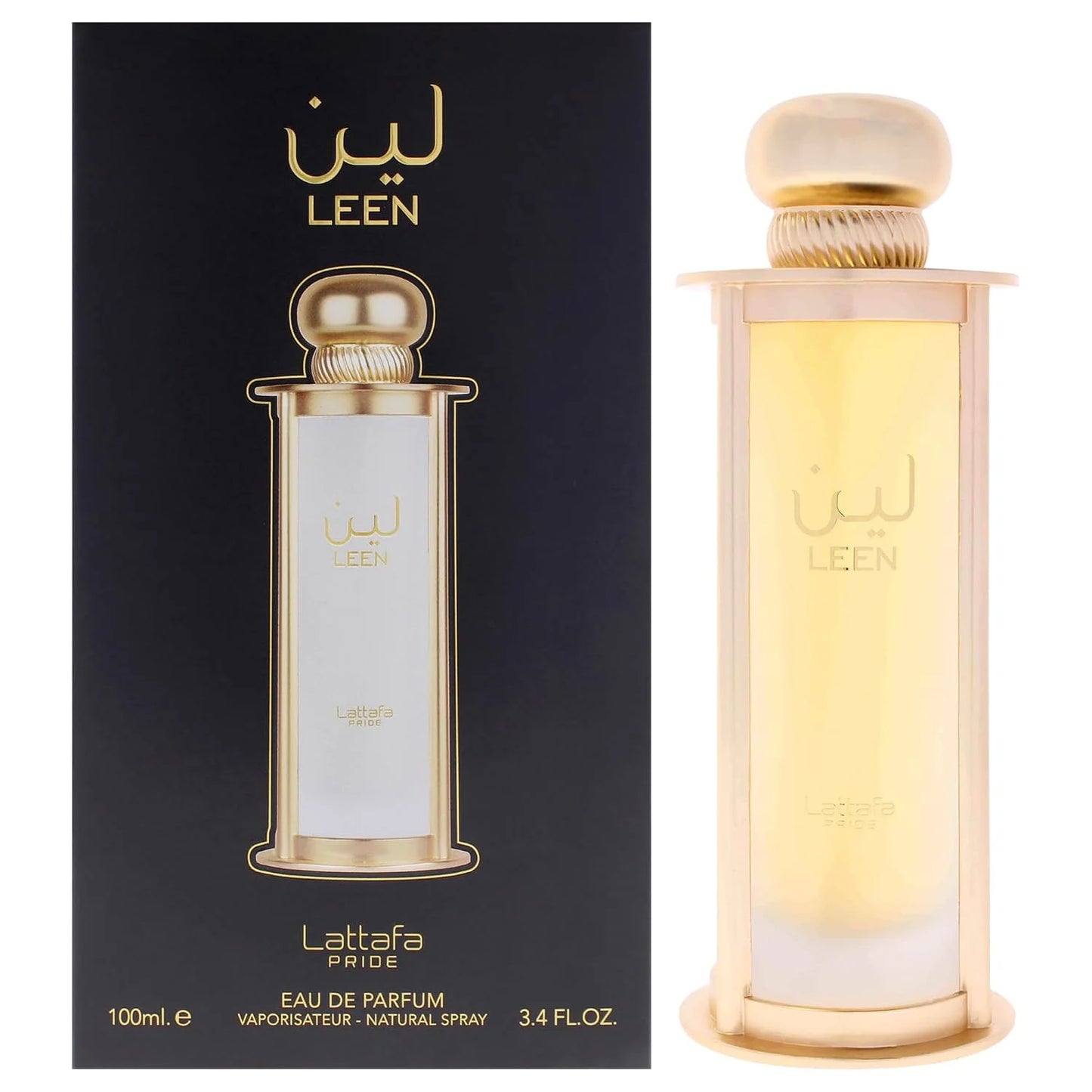 Lattafa Pride Leen Eau de Parfum Spray for Unisex, 3.4 Ounce