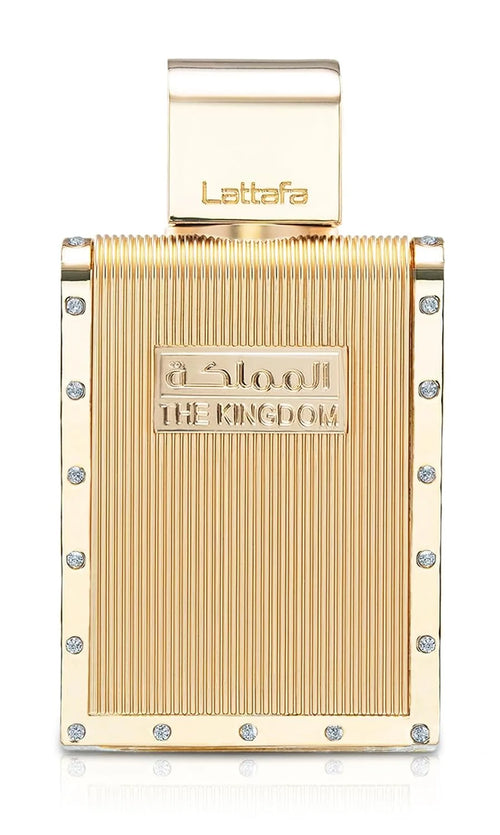 Lattafa The Kingdom Eau De Parfum Spray for Men, 3.4 Ounce
