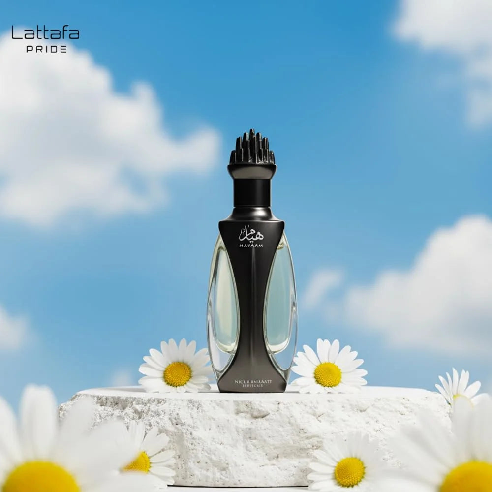 Lattafa Niche Emarati Hayaam – Marine, Citrus, Floral, Woody – Eau de Parfum Long-Lasting Fragrance for Everyone, 3.4 Ounce / 100 ml