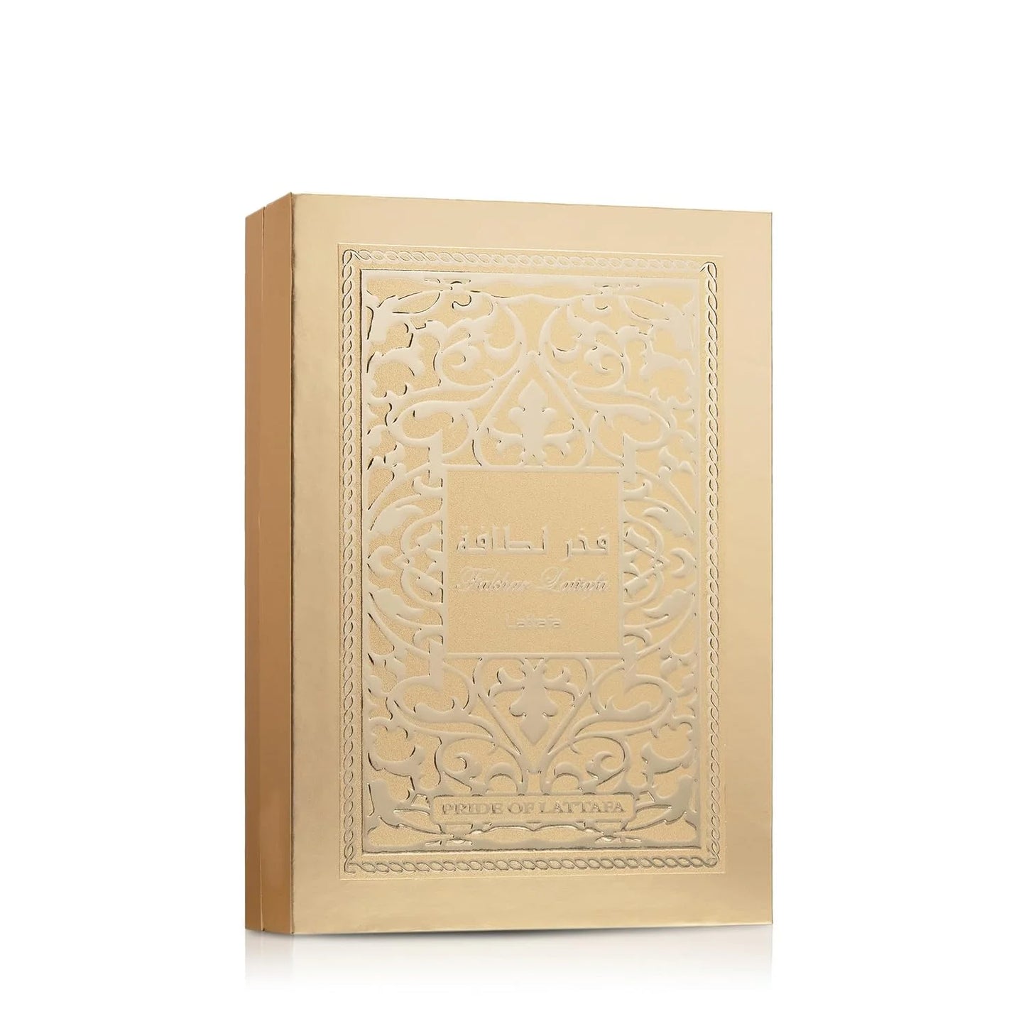 Lattafa Fakhar Gold Extrait - Floral, Amber, Woody - Eau de Parfum Long-Lasting Fragrance for Unisex, 3.40 Ounce / 100 ml