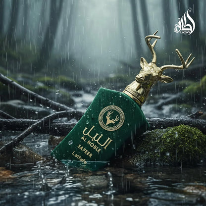 Lattafa Al Noble Safeer Eau de Parfum Spray for Unisex, 3.4 Ounce
