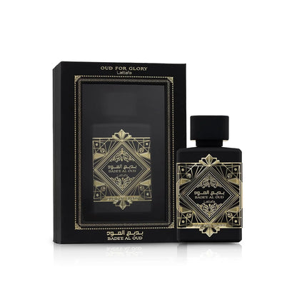 Lattafa Perfumes Bade'e Al Oud, Oud for Glory for Unisex Eau de Parfum Spray, 3.4 Ounce
