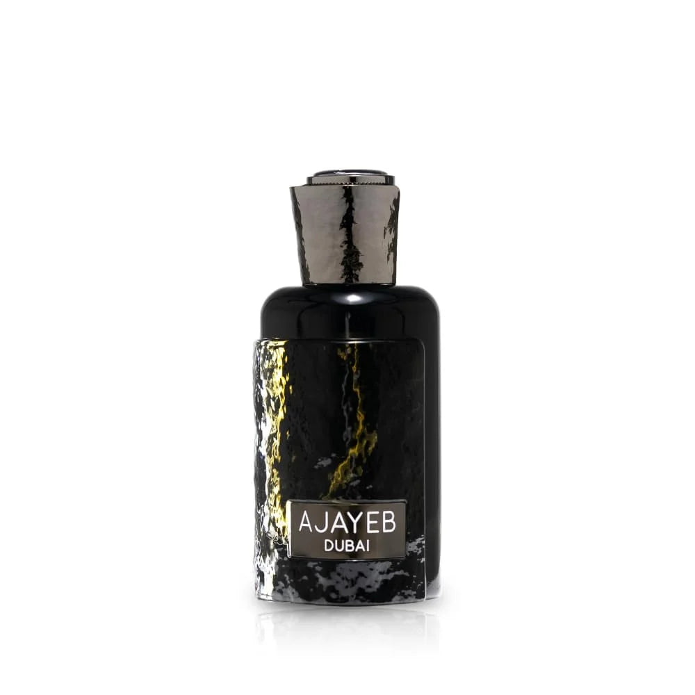 Lattafa Ajayeb Dubai Eau de Parfum Spray for Men, 3.4 Ounce
