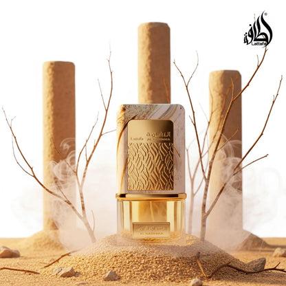 Lattafa Al Nashama Eau de Parfum Spray for Unisex, 3.4 Ounce