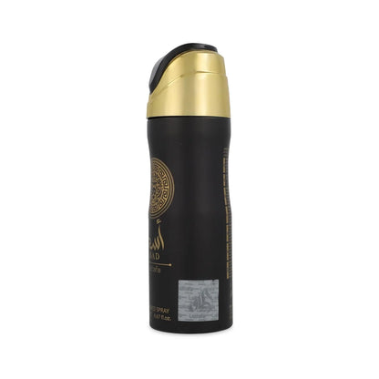Lattafa Asad Perfumed Deodorant Spray for Men, 6.7 Ounce