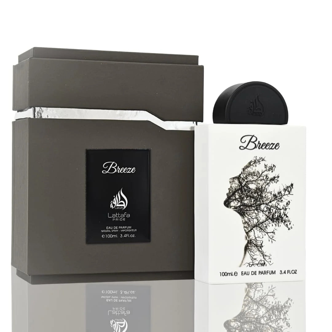 Lattafa Pride Breeze for Unisex Eau de Parfum Spray, 3.4 Ounce