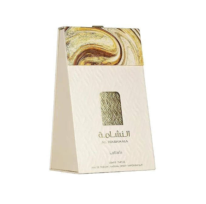 Lattafa Al Nashama Eau de Parfum Spray for Unisex, 3.4 Ounce