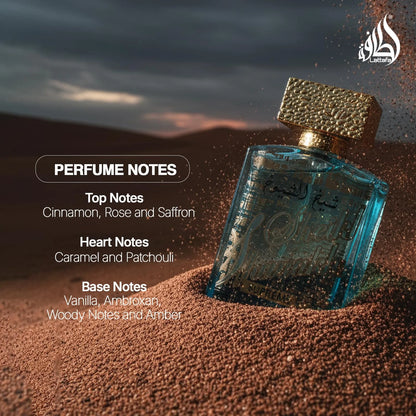 Lattafa Sheikh Al Shuyukh Supreme – Spicy, Sweet, Woody, Amber – Eau de Parfum Spray Long-Lasting Fragrance for Unisex, 3.4 Ounce / 100 ml