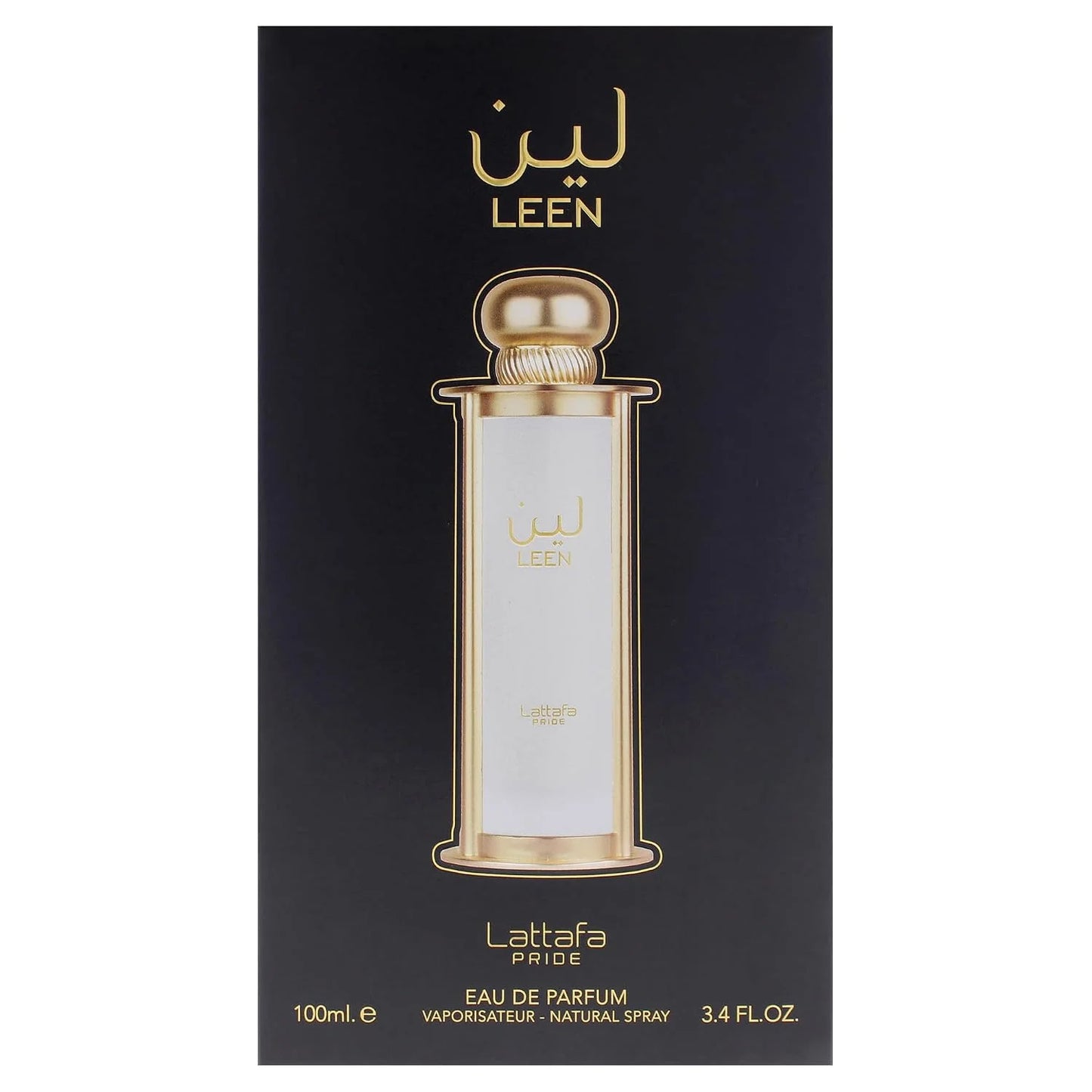 Lattafa Pride Leen Eau de Parfum Spray for Unisex, 3.4 Ounce