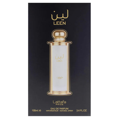 Lattafa Pride Leen Eau de Parfum Spray for Unisex, 3.4 Ounce
