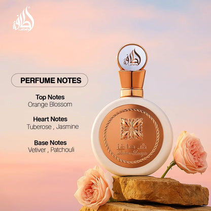 Lattafa Fakhar - Floral, Fruity Fresh, Sweet - Eau de Parfum Long-Lasting Fragrance for Women, 3.40 Ounce / 100 ml