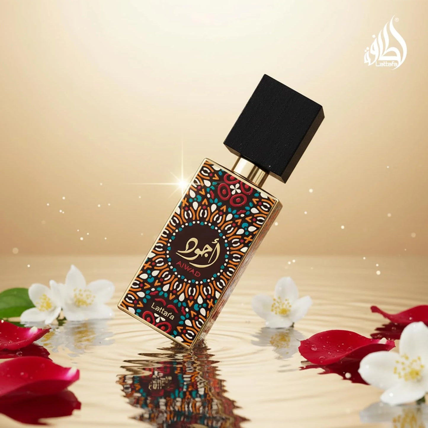 Lattafa Ajwad Eau De Parfum Spray for Unisex, 2.0 Ounce