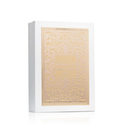 Lattafa Fakhar Eau De Parfum Spray for Women, 3.4 Ounce
