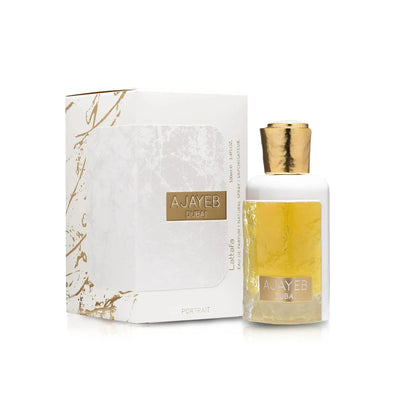 Lattafa Perfumes Ajayeb Dubai Portrait Eau De Parfum Spray, 3.4 Ounce (Unisex)