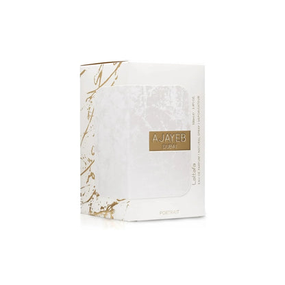 Lattafa Perfumes Ajayeb Dubai Portrait Eau De Parfum Spray, 3.4 Ounce (Unisex)