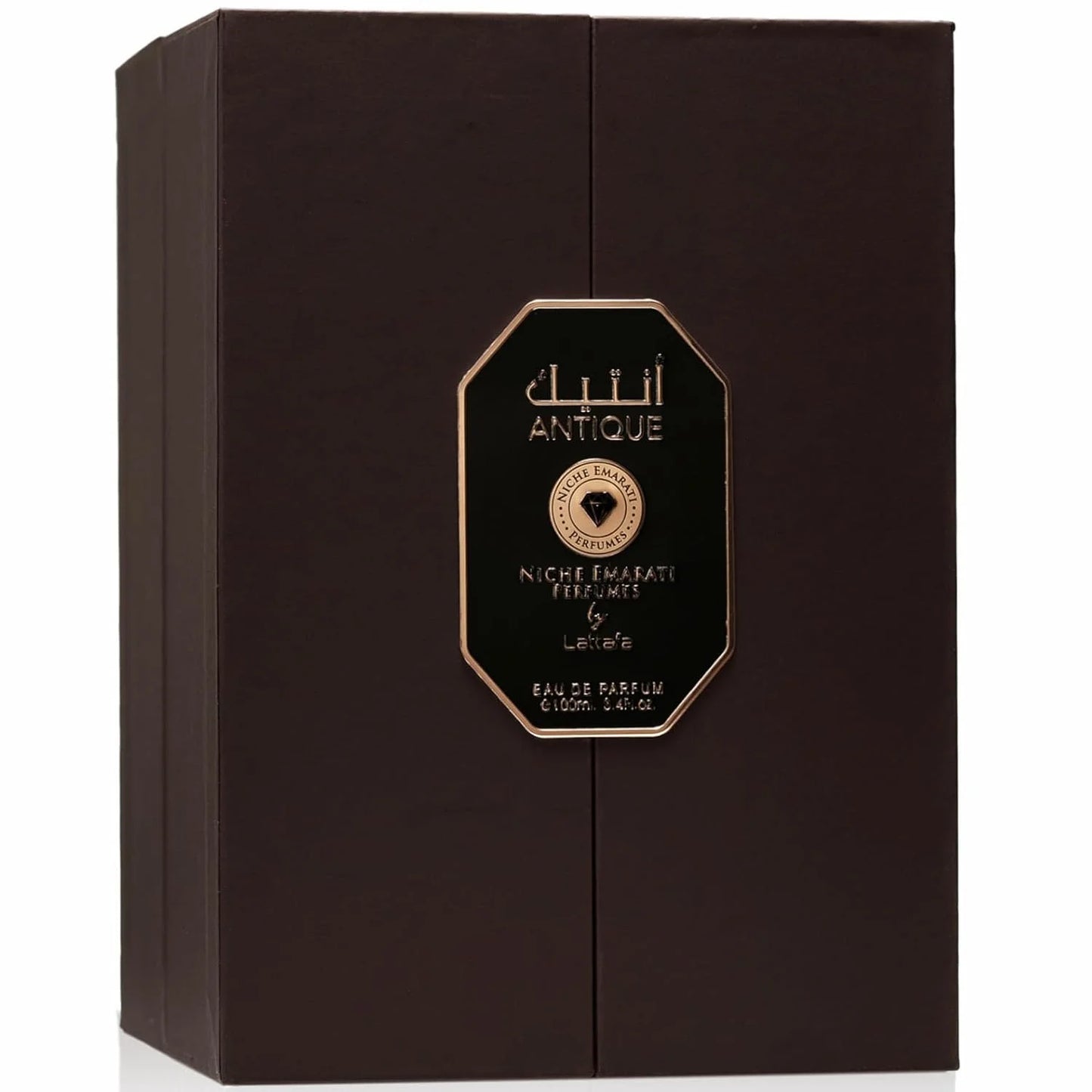 Lattafa Niche Emarati Antique – Gourmand, Woody, Floral, Spicy – Eau de Parfum for Everyone, 3.4 Ounce / 100 ml