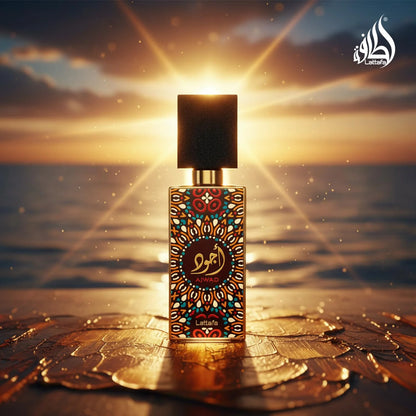 Lattafa Ajwad Eau De Parfum Spray for Unisex, 2.0 Ounce